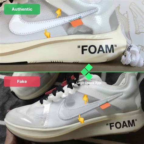zoom fly off white fake